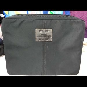 Coach laptop sleeve